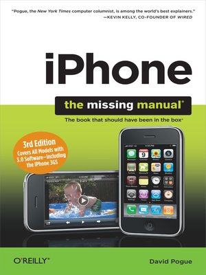 cover image of iPhone:  the Missing Manual